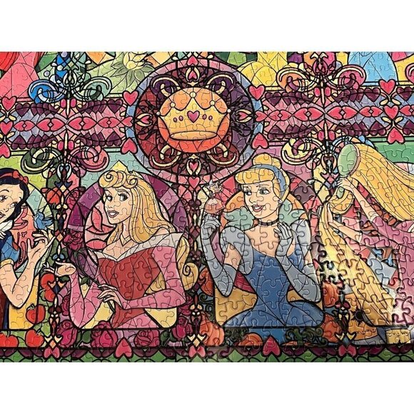 Ceaco 2021 Disney Princess Collage 1000 Piece Puzzle 26.6" x 19" Bonus Poster - Picture 7 of 11